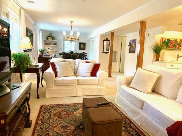 Furnished Living Room